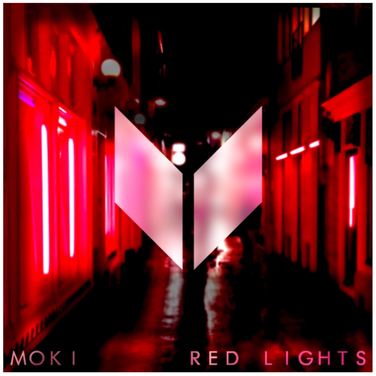 Red Lights EP by Moki album cover