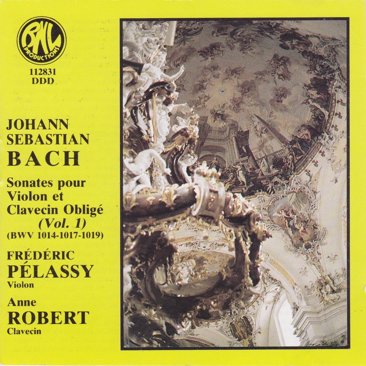 Sonates Violon et clavecin obligé by Frédéric Pélassy & Anne Robert album cover
