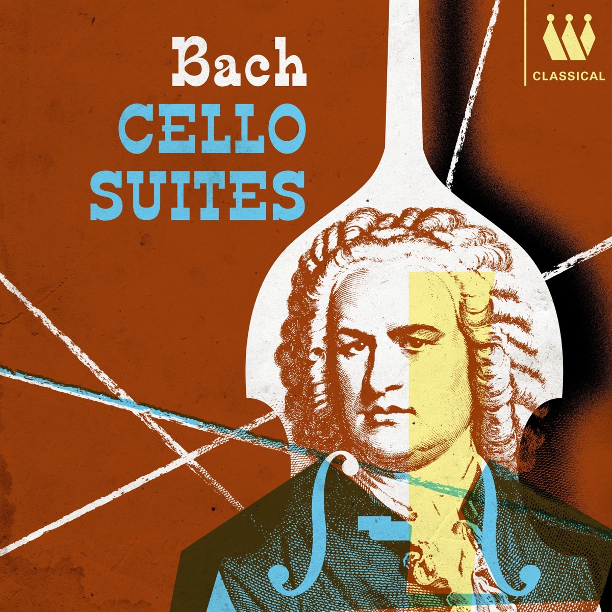 Bach Cello Suites by Gérard Caussé, Pablo Casals, Paul Tortelier, Truls Mørk & Jörg Baumann album cover