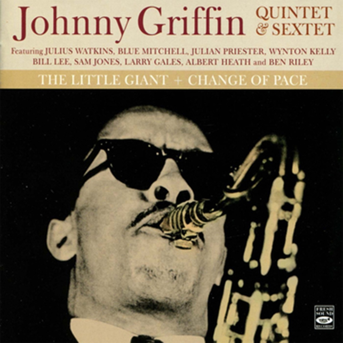 The Little Giant - Change of Pace by Johnny Griffin album cover