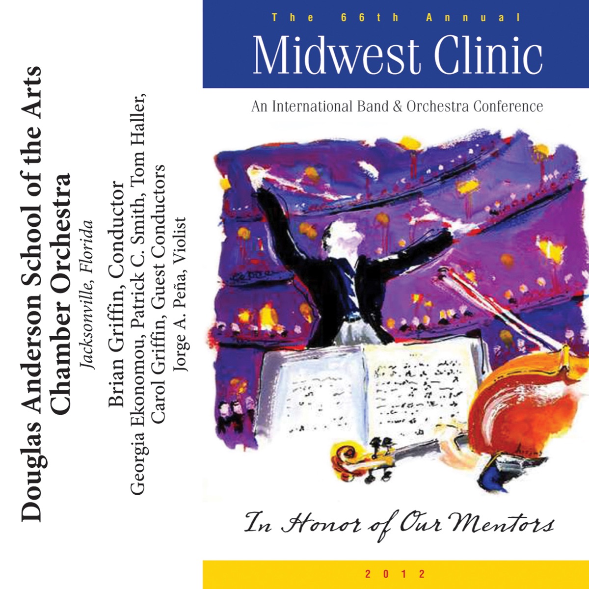 2012 Midwest Clinic: Douglas Anderson School of the Arts Chamber Orchestra by Douglas Anderson School of the Arts Chamber Orchestra & Brian Griffin album cover