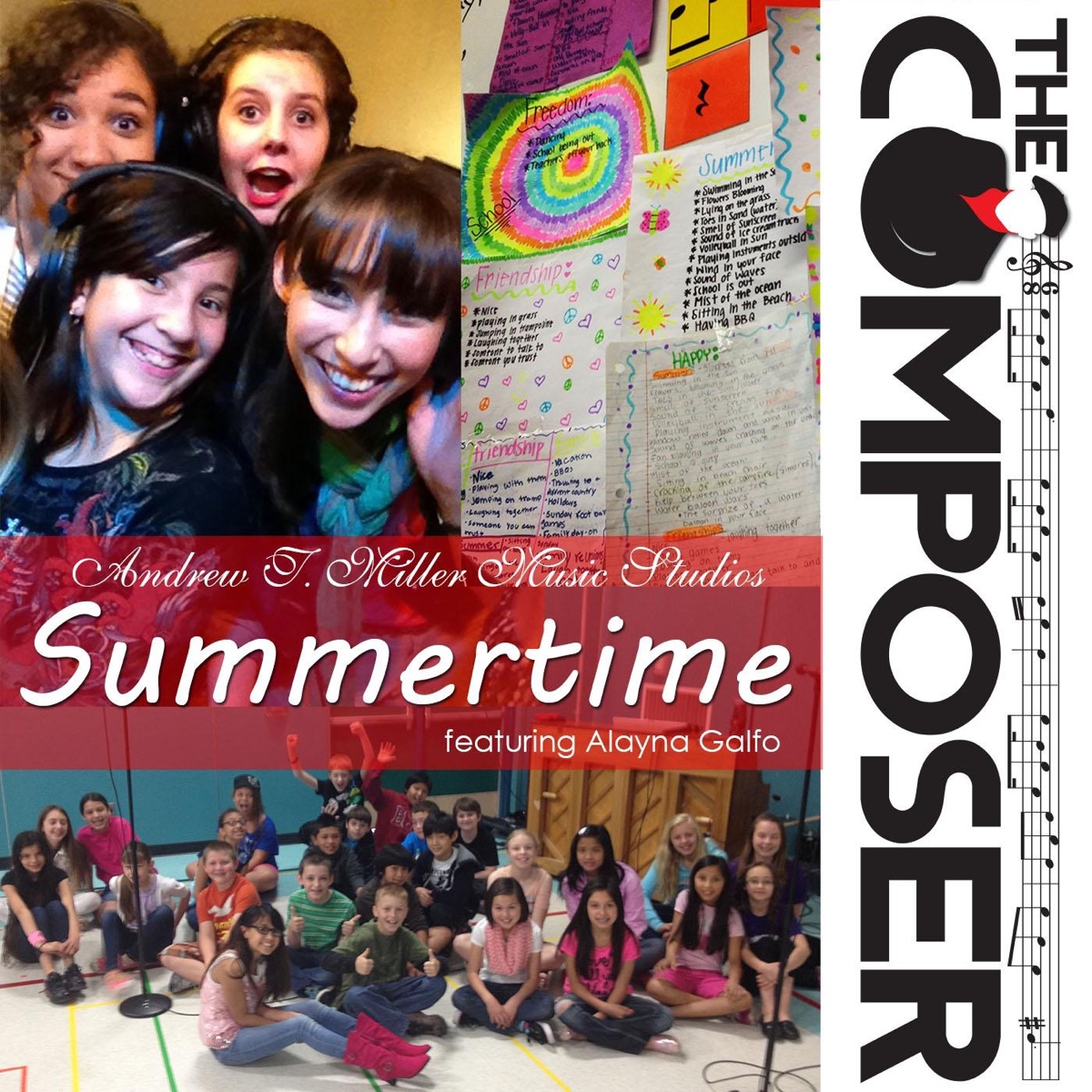 Summertime (feat. Alayna Galfo) - Single by Andrew T. Miller album cover