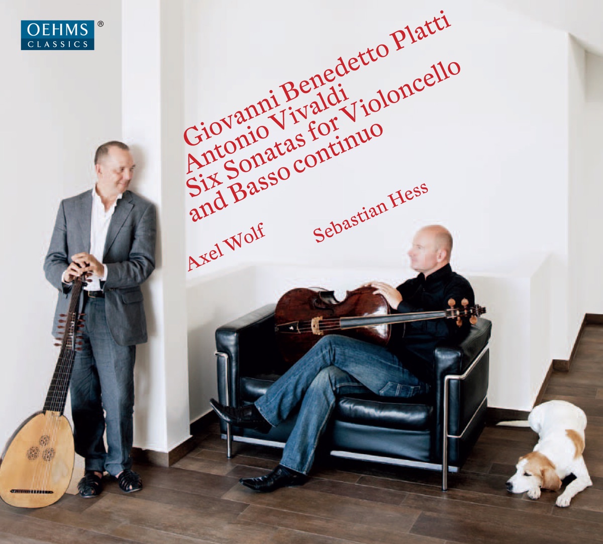 Platti & Vivaldi: 6 Sonatas for Cello & Basso Continuo by Sebastian Hess album cover