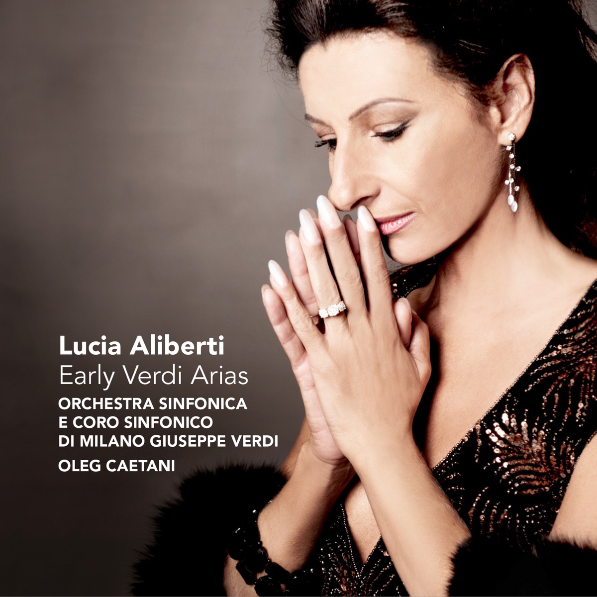 Early Verdi Arias by Oleg Caetani, Lucia Aliberti, Orchestra Sinfonica di Milano Giuseppe Verdi & Coro Sinfonico di Milano Giuseppe Verdi album cover