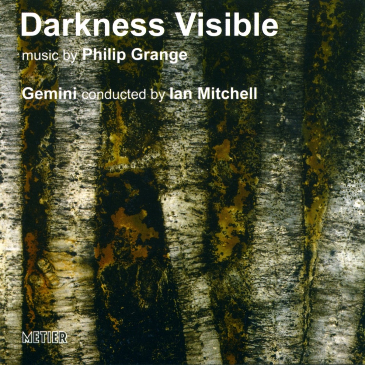 Grange, P.: Darkness Visible by Gemini & Ian Mitchell album cover