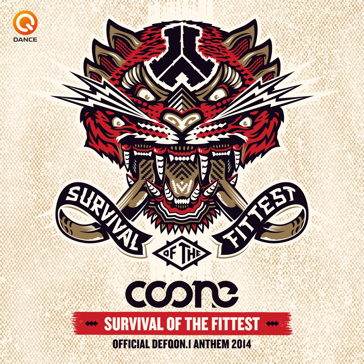 Survival of the Fittest (Defqon.1 Anthem 2014) - Single by Coone album cover