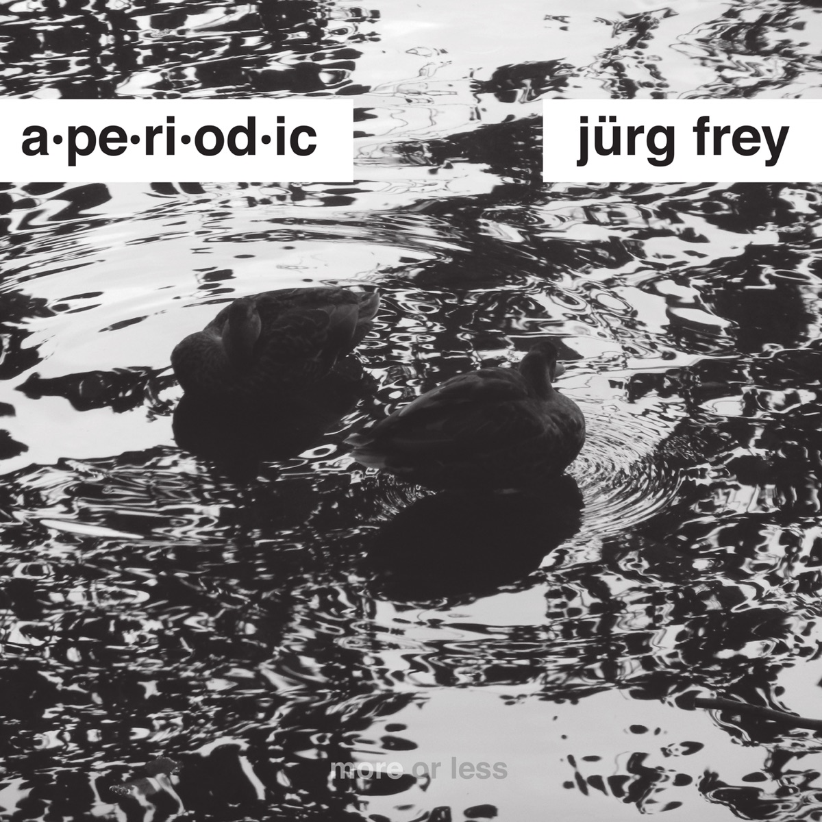 Jürg Frey: More or Less by Aperiodic album cover