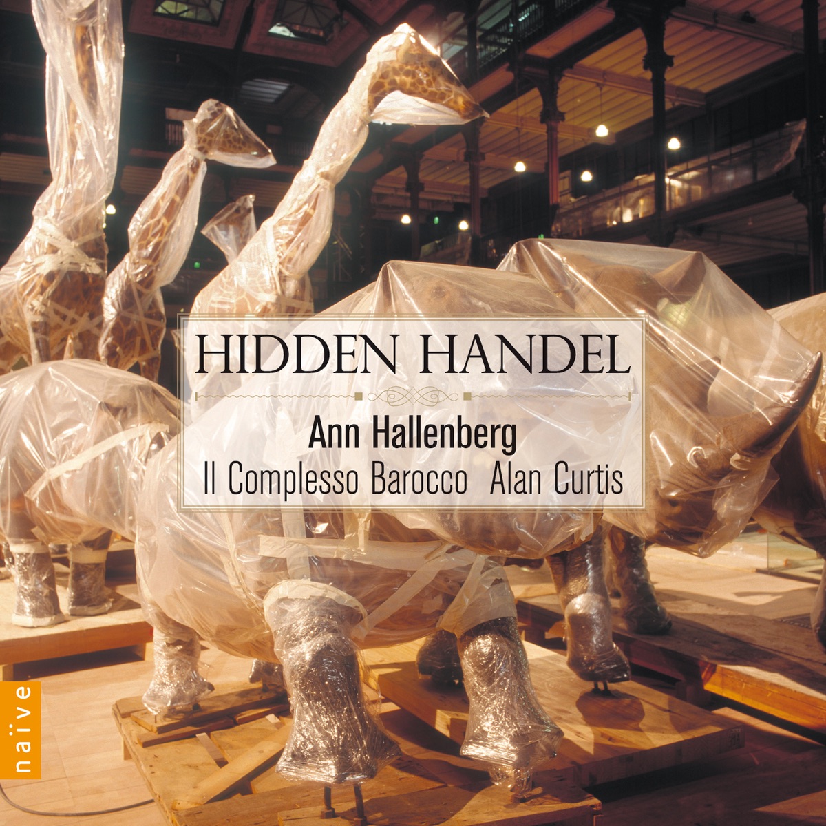 Hidden Handel by Ann Hallenberg album cover