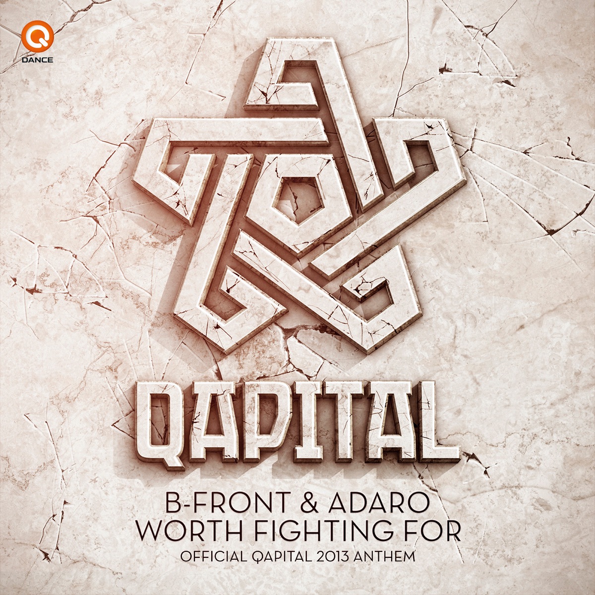 Worth Fighting for (Official Qapital Anthem) - Single by B-Front & Adaro album cover