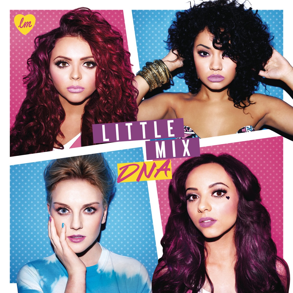 DNA by Little Mix album cover
