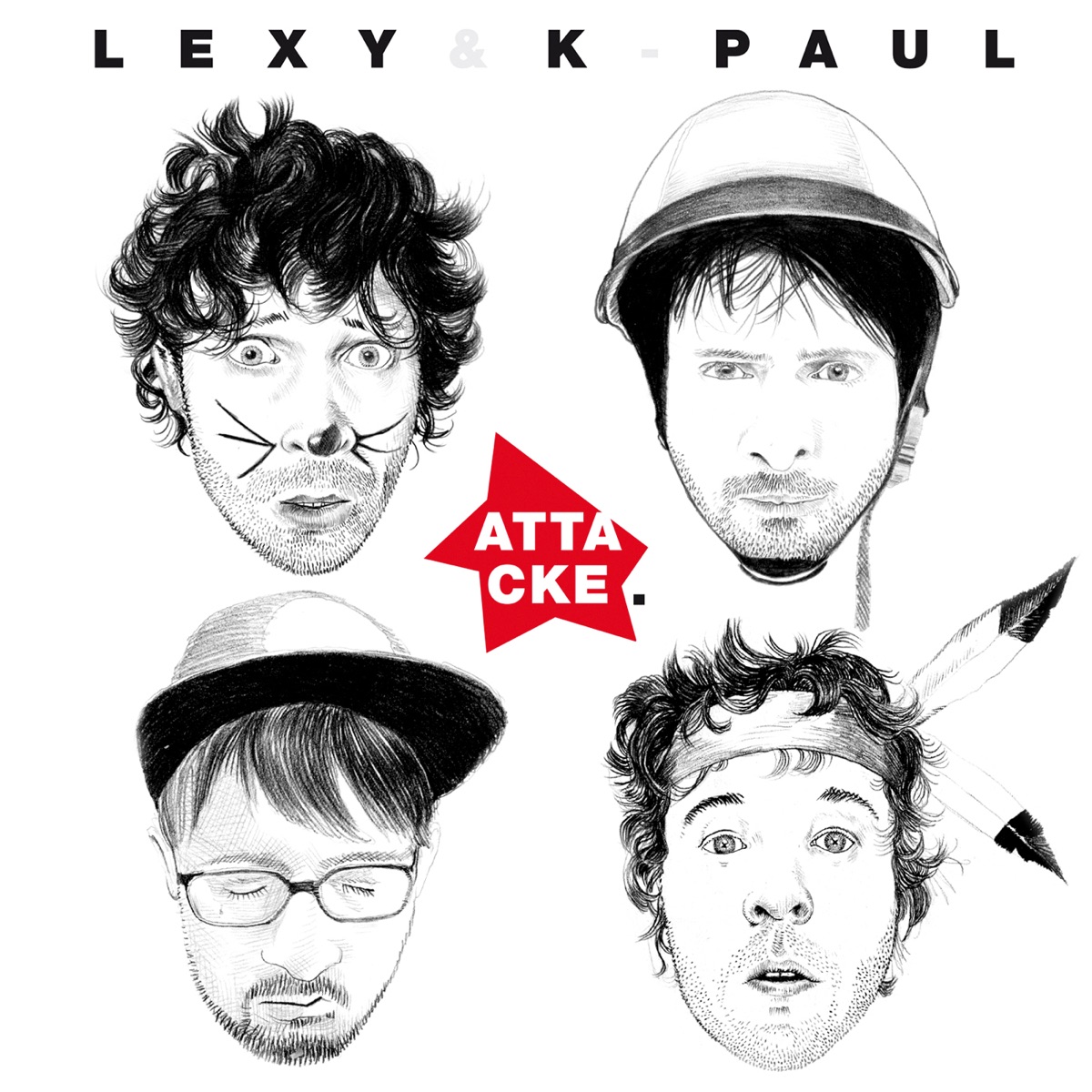 Attacke (Deluxe Version) by Lexy & K-Paul album cover