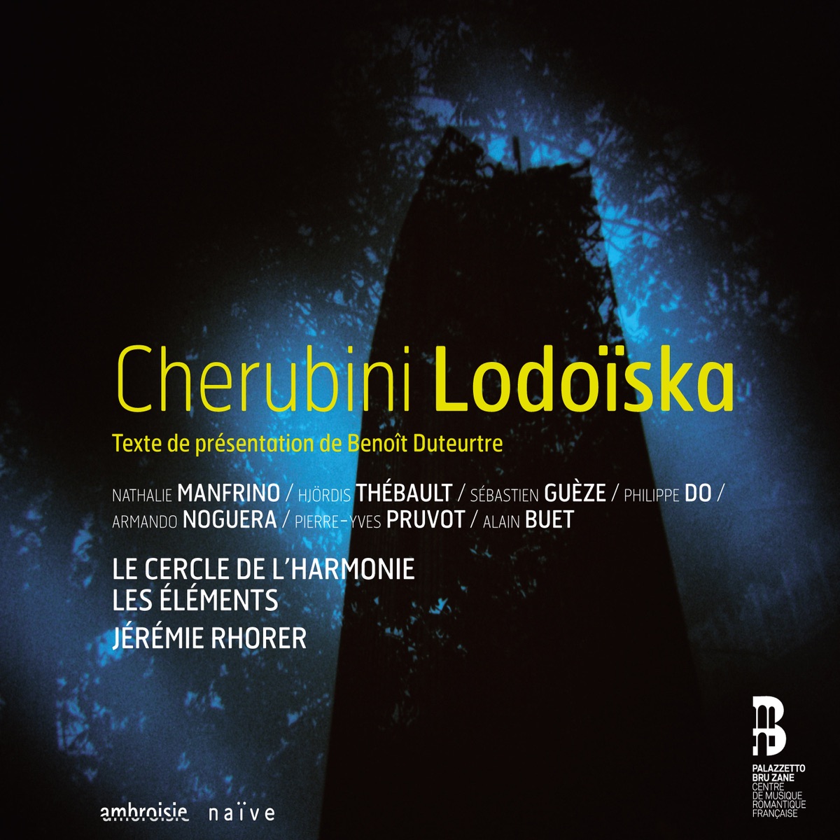 Cherubini: Lodoïska by Le Cercle de l'Harmonie & Jérémie Rhorer album cover