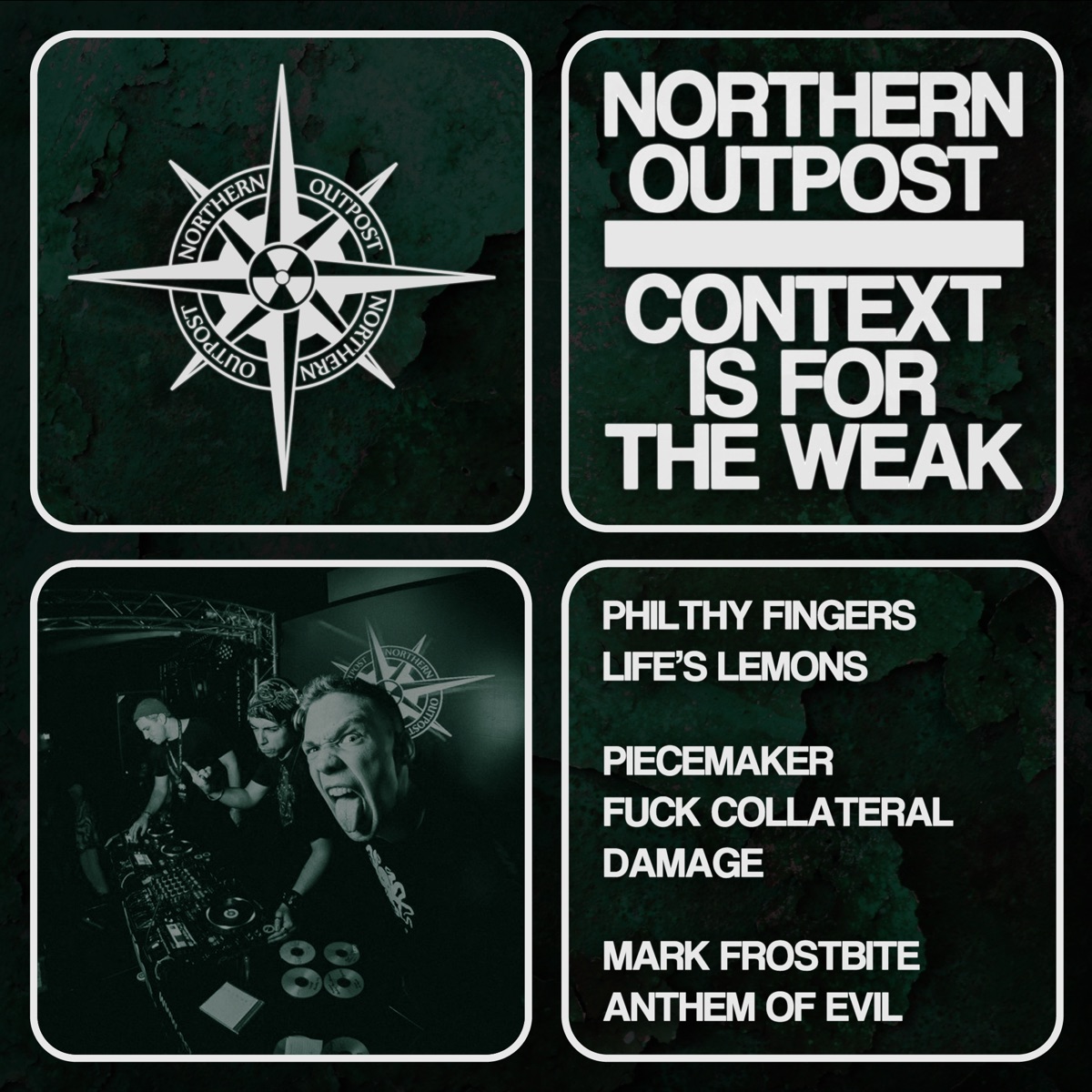 Context Is for the Weak - Single by Mark Frostbite, Philthy Fingers & Piecemaker album cover