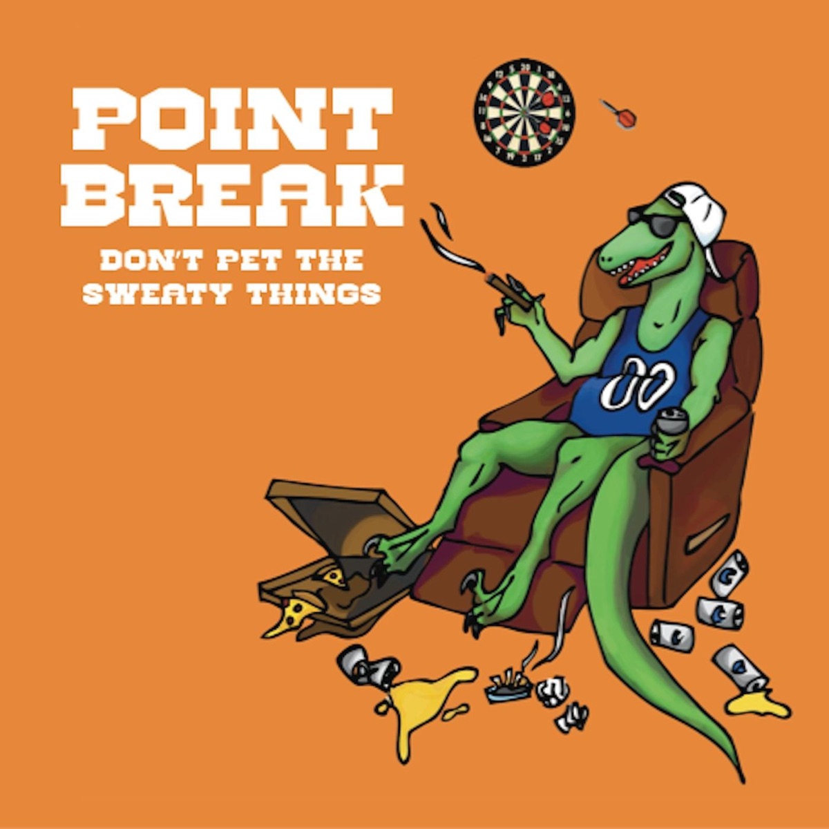 Don't Pet the Sweaty Things by Point Break album cover
