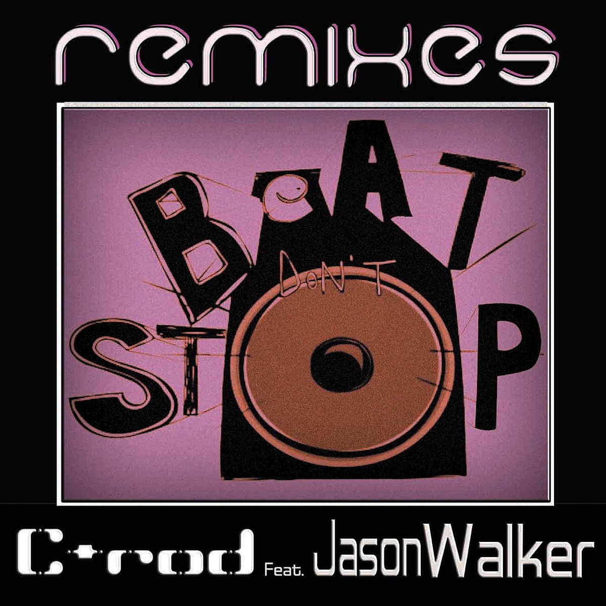 Beat Don't Stop (feat. Jason Walker) [Remixes] by C-Rod album cover
