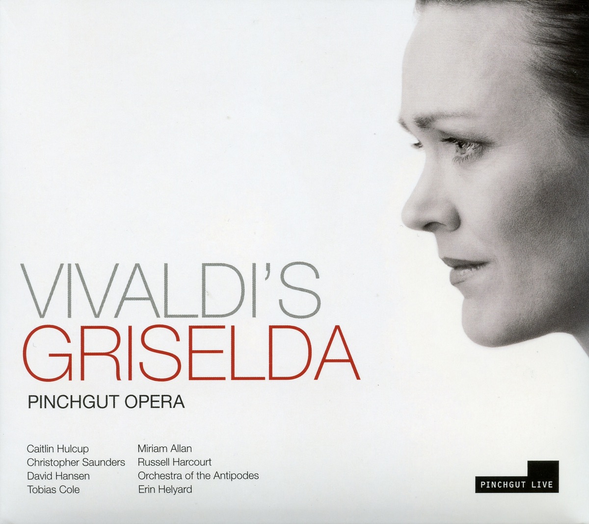 Vivaldi: Griselda, RV 718 by Caitlin Hulcup, Erin Helyard & Orchestra of the Antipodes album cover