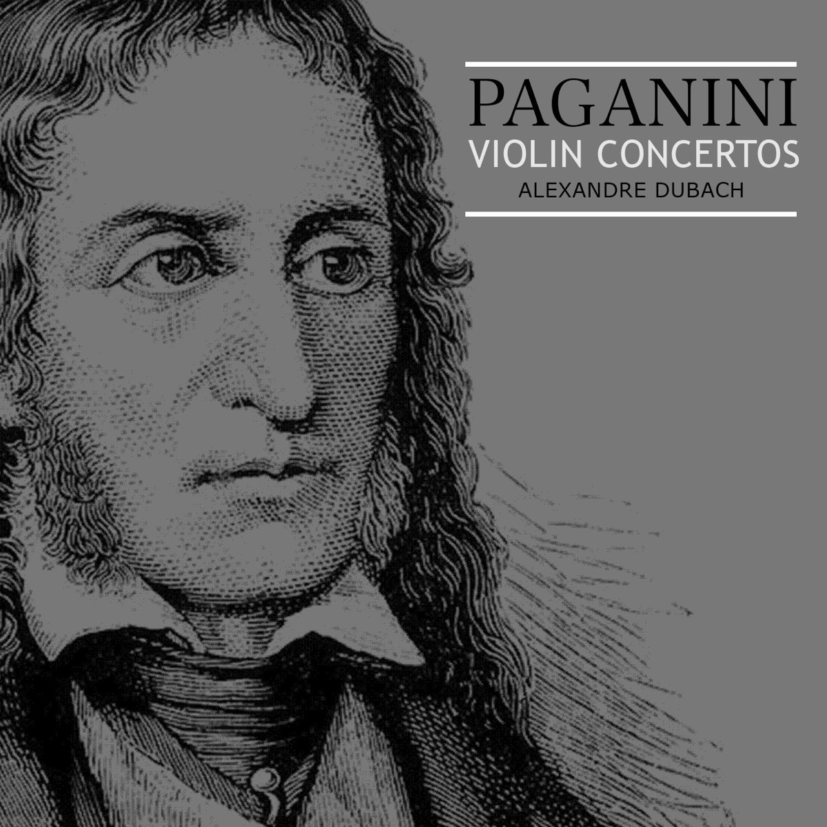 Paganini Violin Concertos by Lawrence Foster & Alexandre Dubach album cover