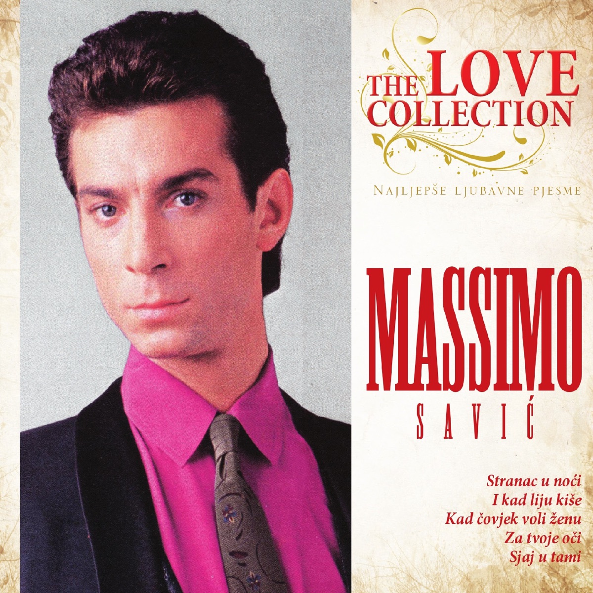 Najljepše Ljubavne Pjesme by Massimo album cover