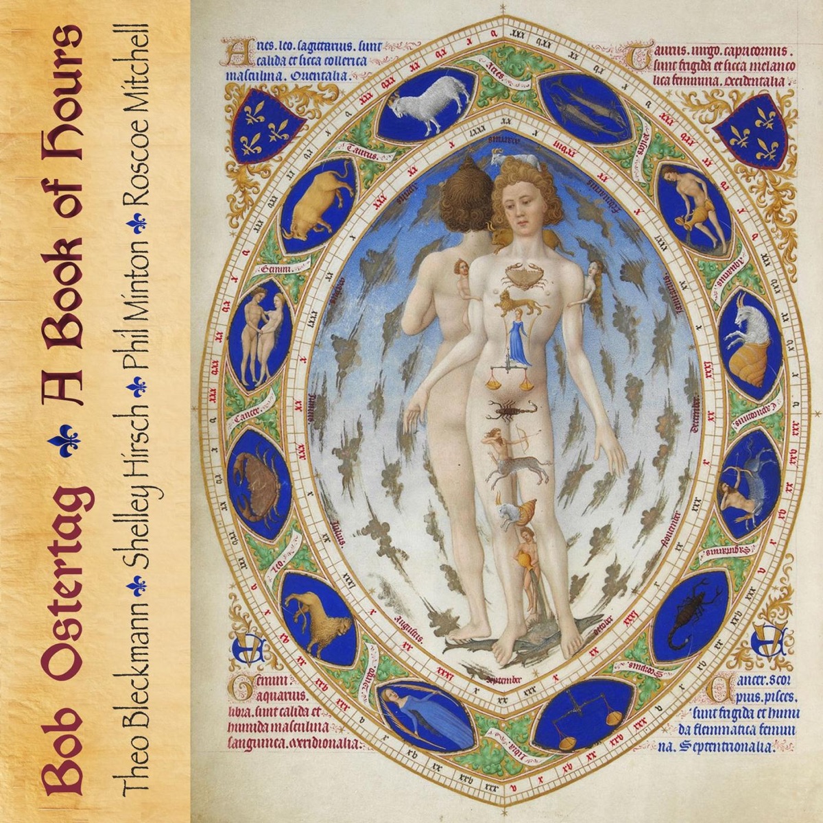 A Book of Hours (feat. Theo Bleckmann, Shelley Hirsch, Phil Minton, Roscoe Mitchell) by Bob Ostertag album cover