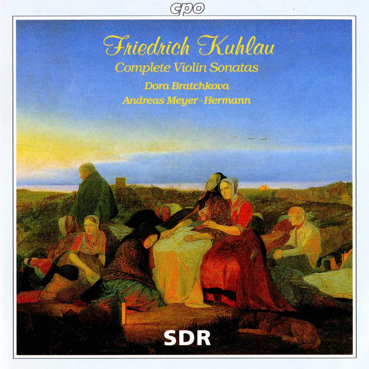 Kuhlau: Complete Violin Sonatas by Dora Bratchkova & Andreas Meyer-Hermann album cover