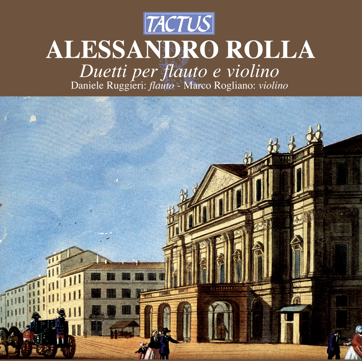 Rolla: Duetti per flauto e violino by Daniele Ruggieri album cover