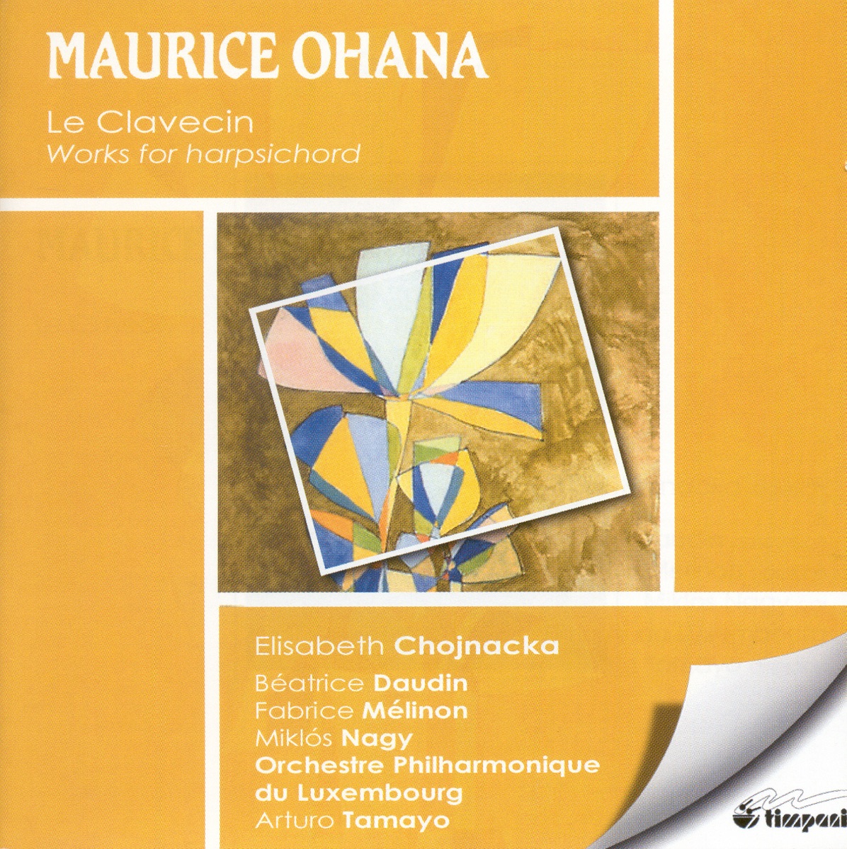 Ohana, M.: Miroir De Celestine - 2 Pieces - So Tango - Sacral D'Ilx - Carillons - Sarabande by Béatrice Daudin, Elisabeth Chojnacka, Fabrice Mélinon, Miklos Nagy, Luxembourg Philharmonic Orchestra & Arturo Tamayo album cover