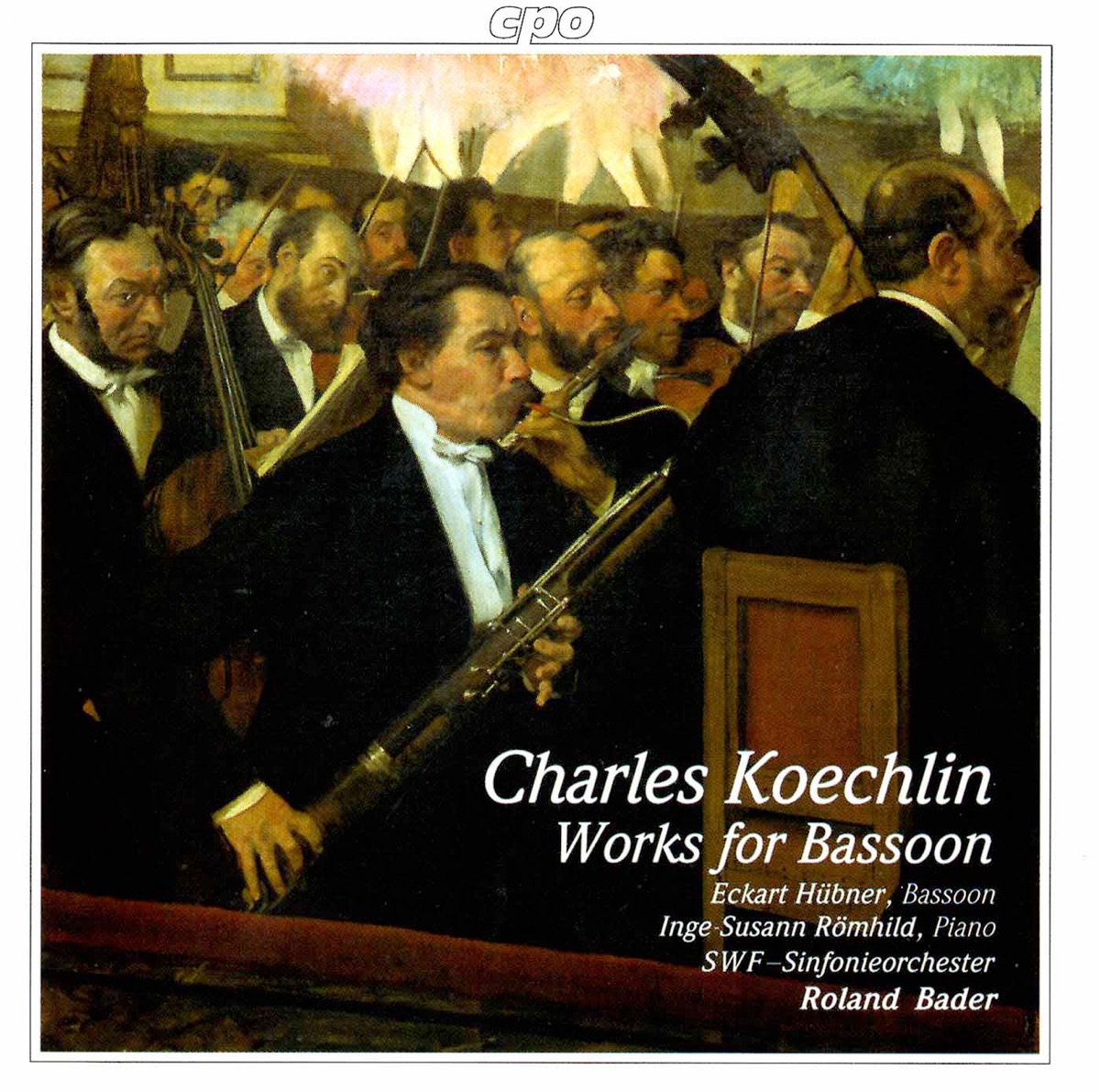 Koechlin: Works for Bassoon by Eckart Hubner album cover
