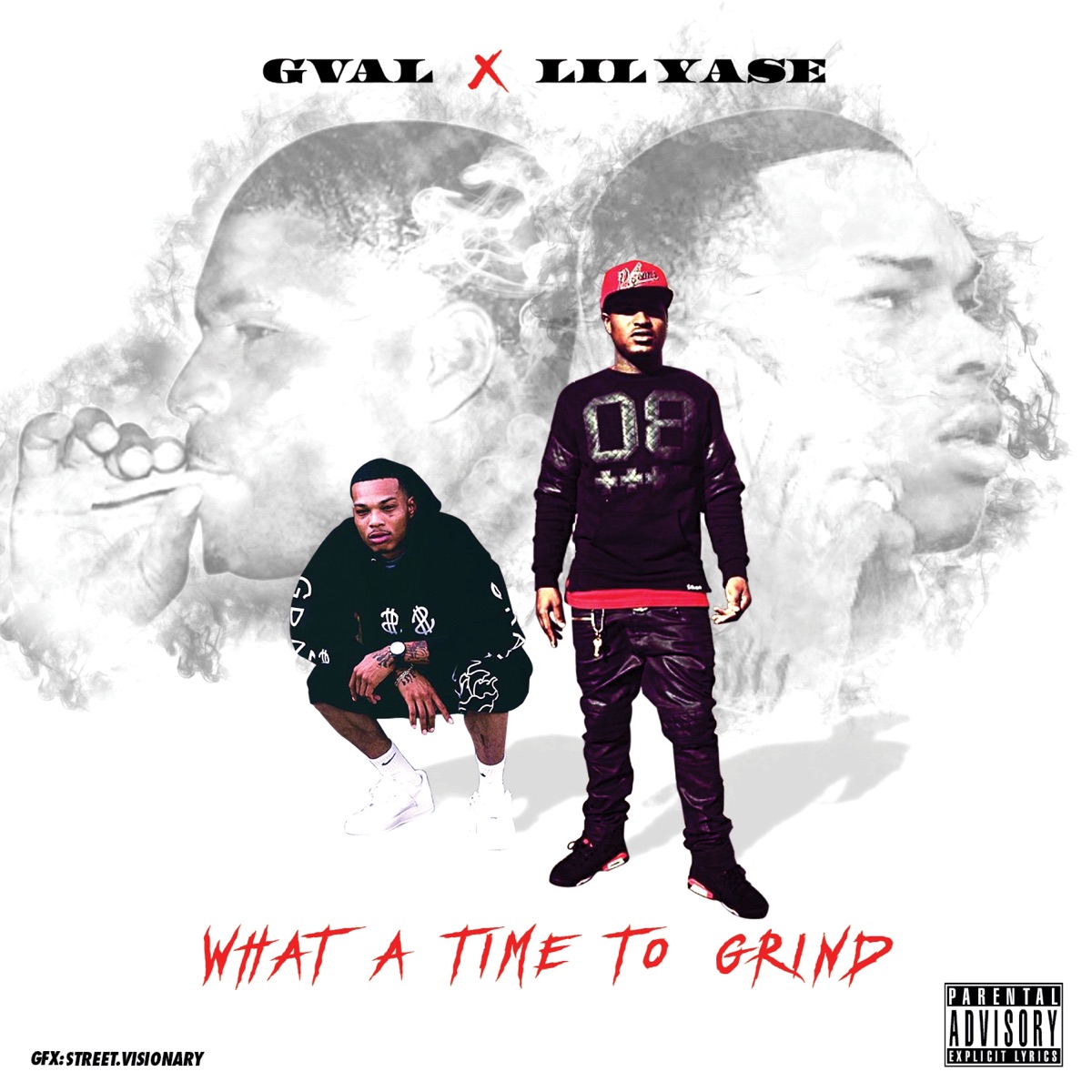 What a Time to Grind - EP by G-Val & Lil Yase album cover