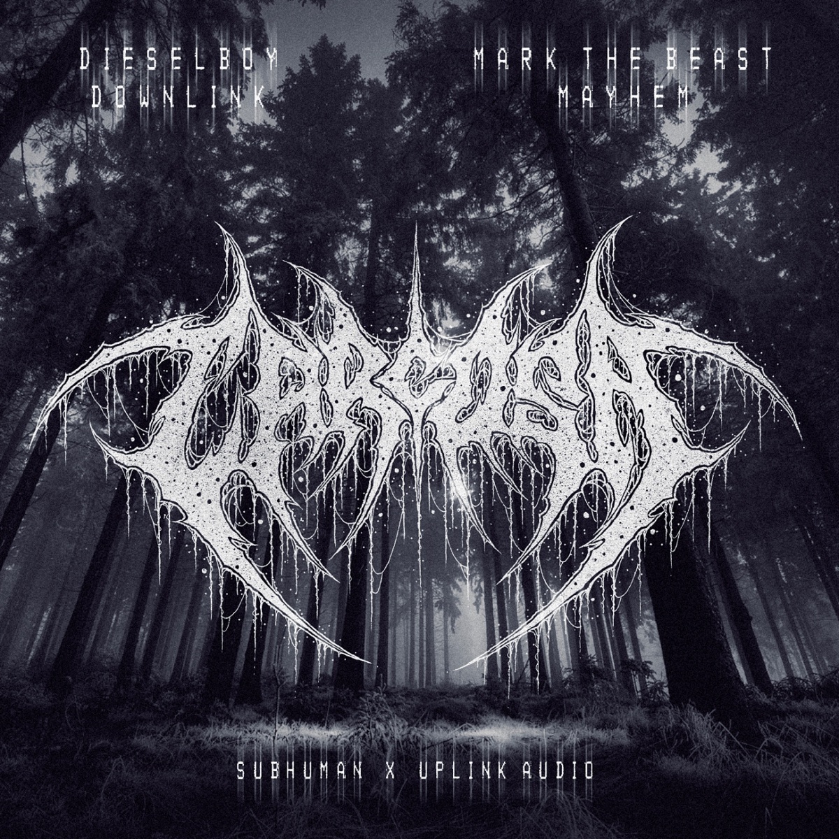 Carcosa - Single by Dieselboy, Downlink, Mark The Beast & Mayhem album cover