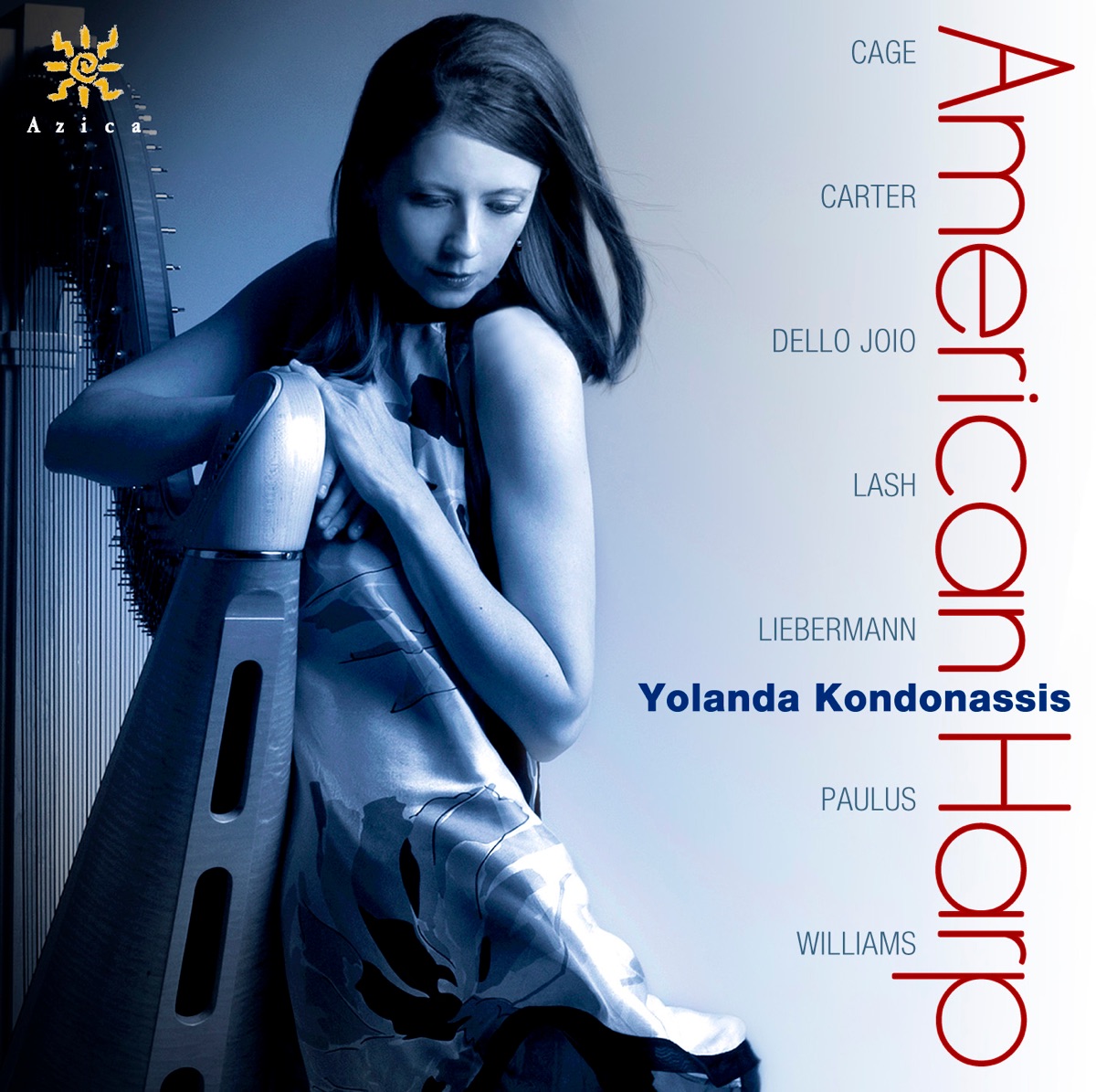 American Harp by Yolanda Kondonassis album cover