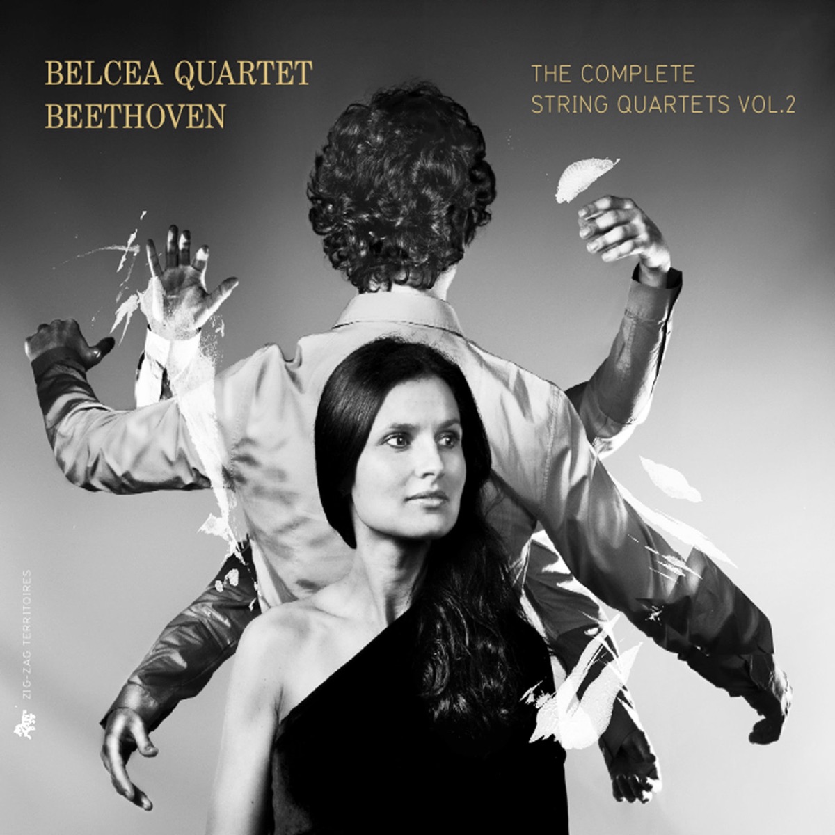 Beethoven: The Complete String Quartets, Vol. 2 by Belcea Quartet album cover