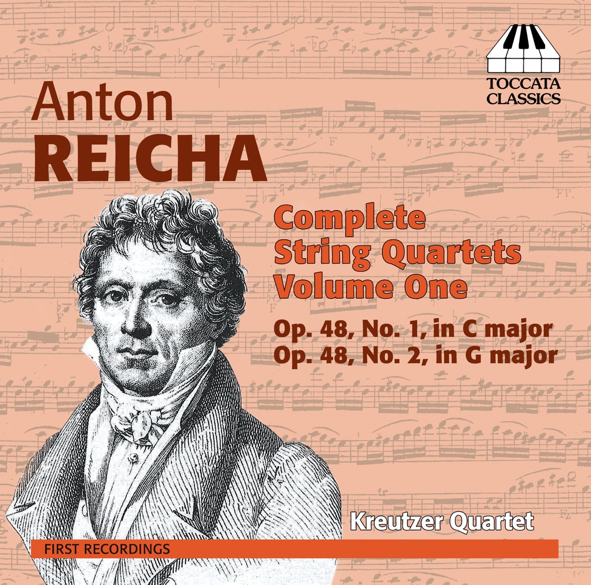 Reicha: Complete String Quartets, Vol. 1 by Kreutzer Quartet album cover