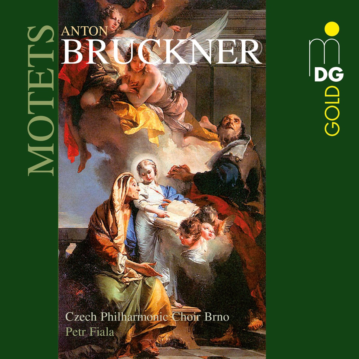 Bruckner: Motets by Petr Fiala & Czech Philharmonic Choir of Brno album cover