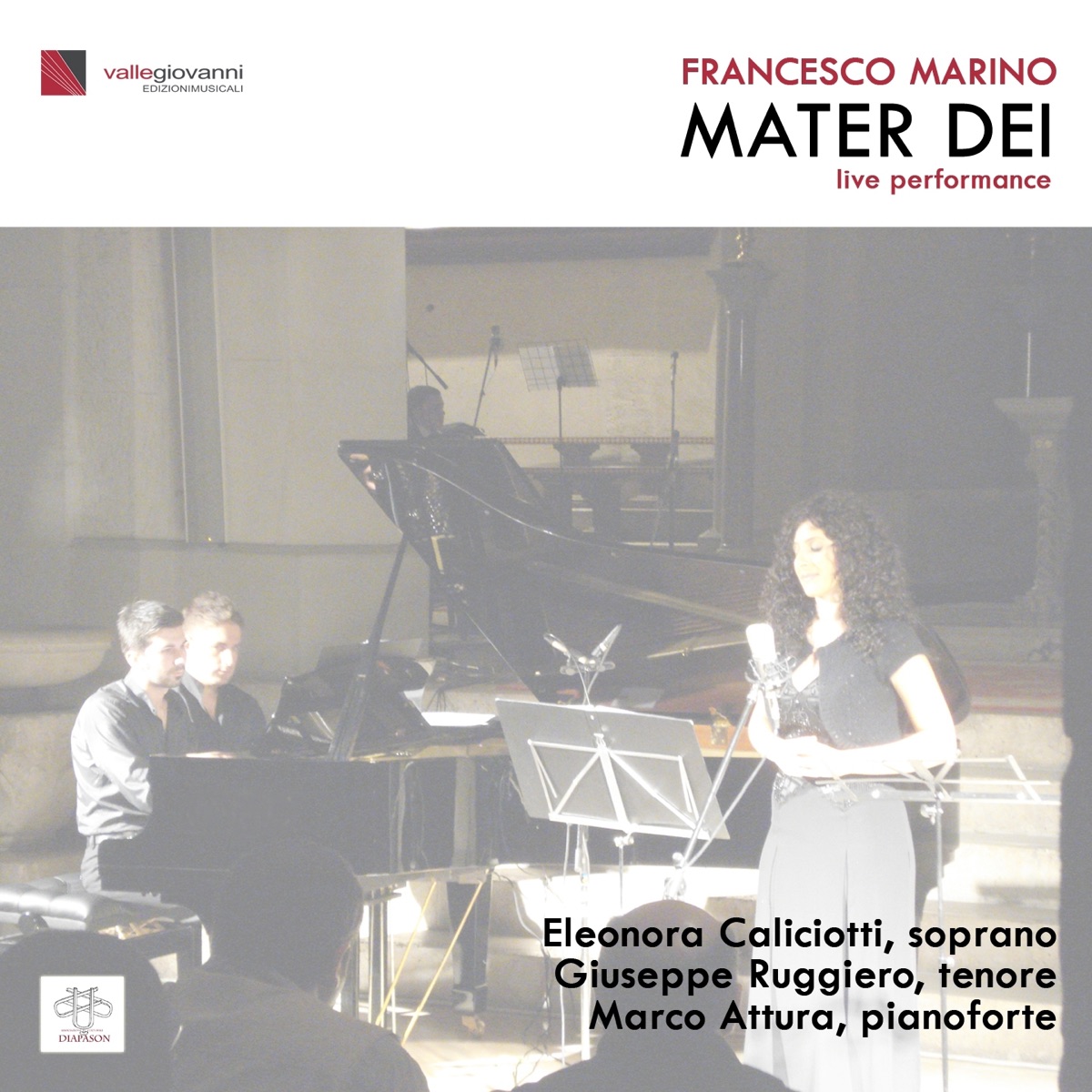 Mater Dei - EP by Marco Attura, Giuseppe Ruggiero & Eleonora Caliciotti album cover