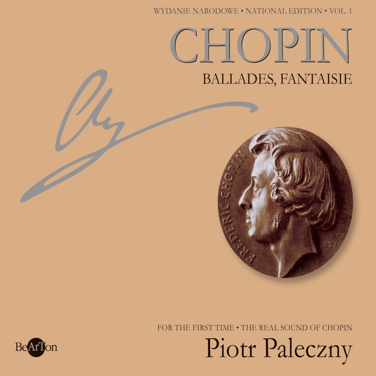 Chopin: National Edition Vol. 1 - Ballades, Fantaisie by Piotr Paleczny album cover