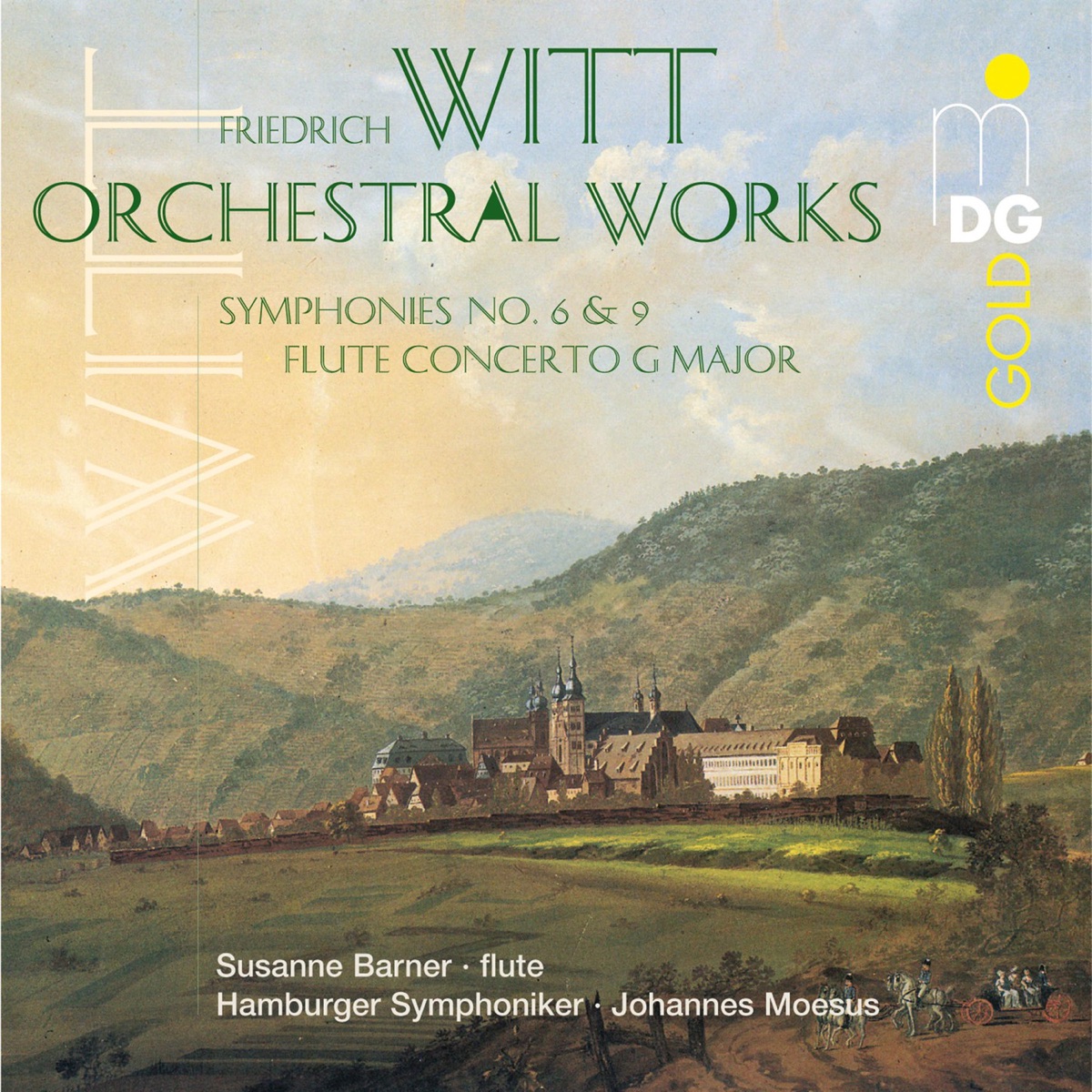 Witt: Orchestral Works by Susanne Barner, Hamburg Symphony & Johannes Moesus album cover