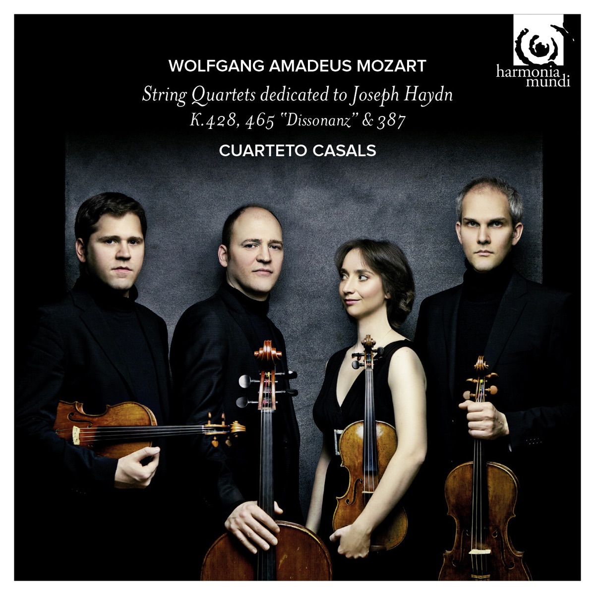 Mozart: String Quartets Dedicated to Joseph Haydn (Extended Version) by Cuarteto Casals album cover