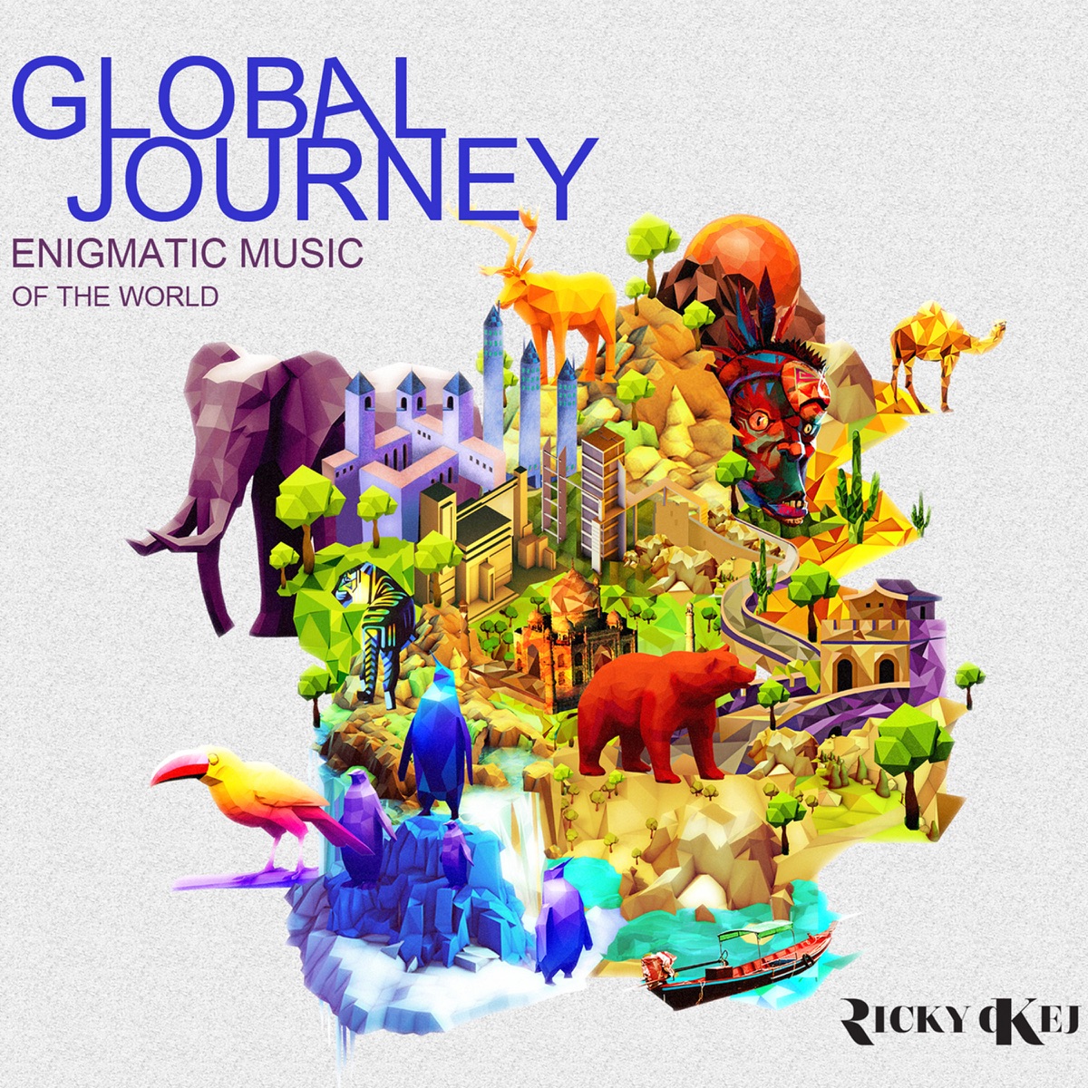 Global Journey - Enigmatic Music of the World by Ricky Kej album cover