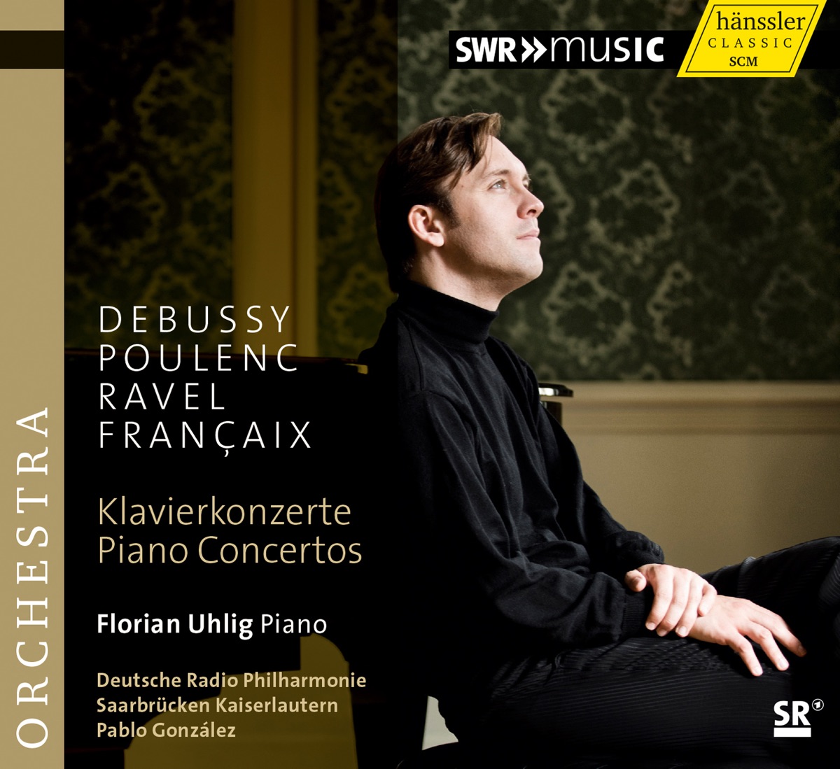 Debussy - Poulenc - Ravel & Francaix: Piano Concertos by Florian Uhlig album cover