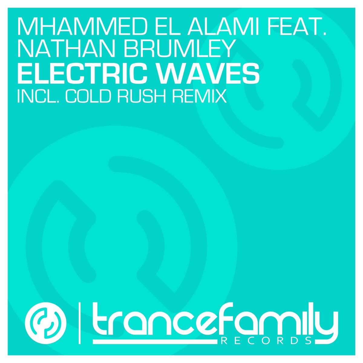Electric Waves (feat. Nathan Brumley) - EP by Mhammed El Alami album cover