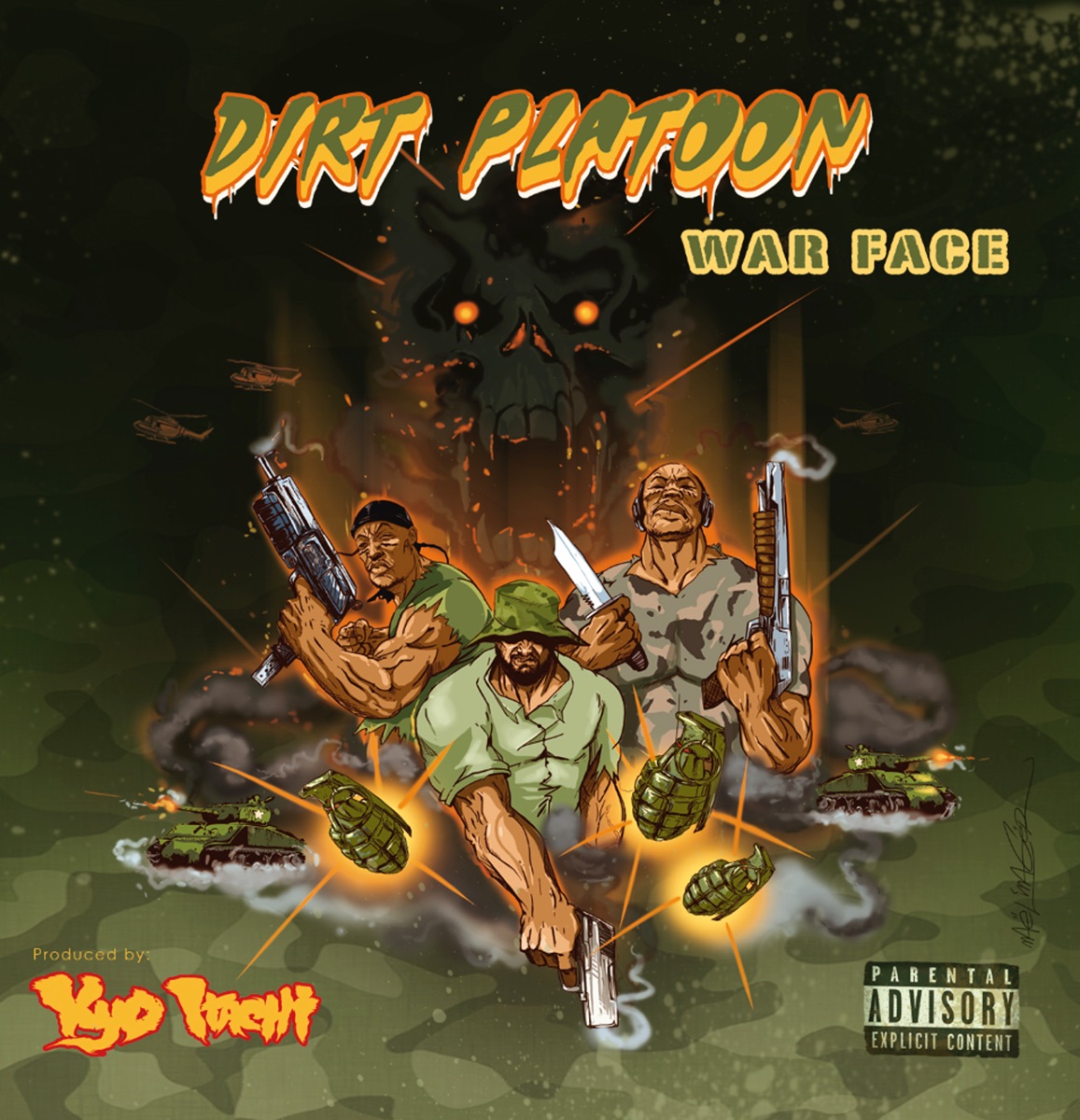 War Face by Dirt Platoon & Kyo Itachi album cover