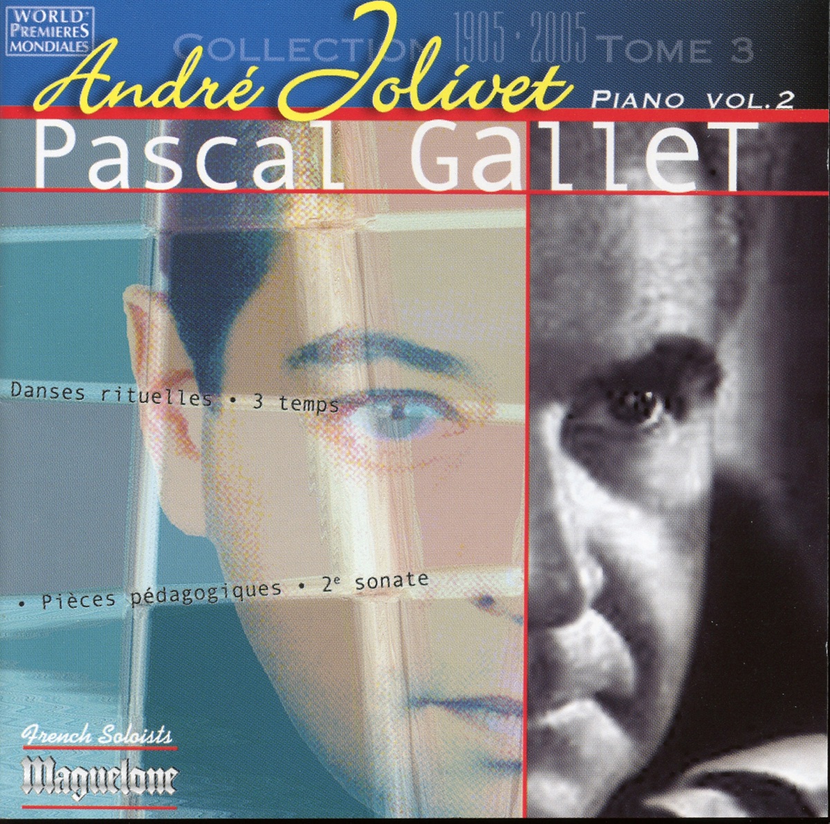 Jolivet: Piano, Vol. 2 by Pascal Gallet album cover