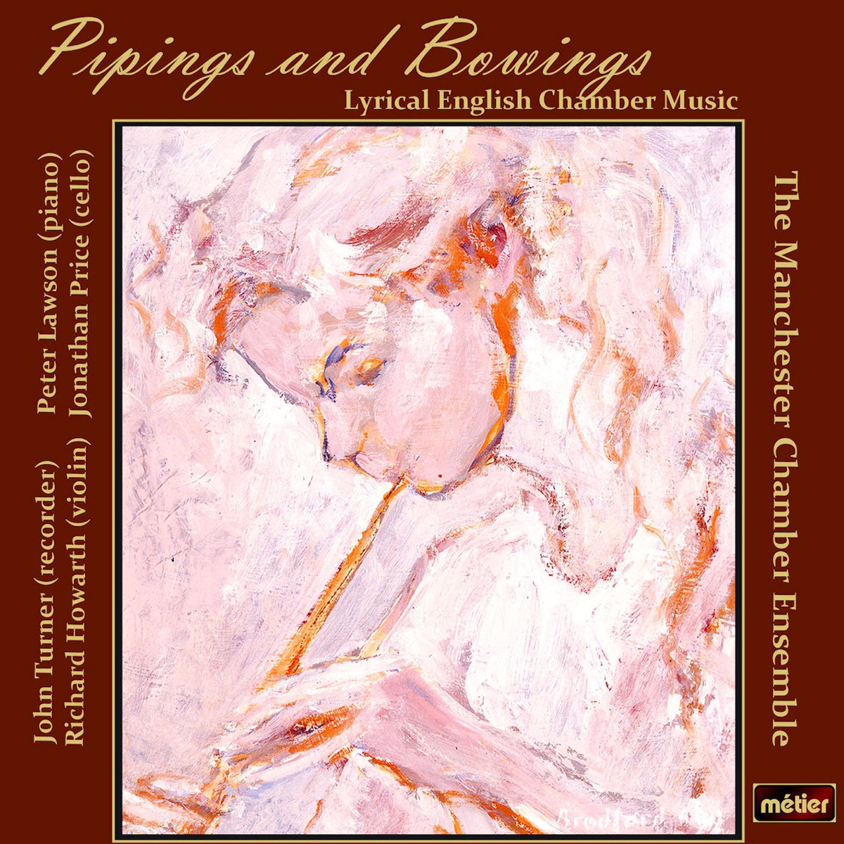 Pipings and Bowings: Lyrical English Chamber Music by Various Artists album cover