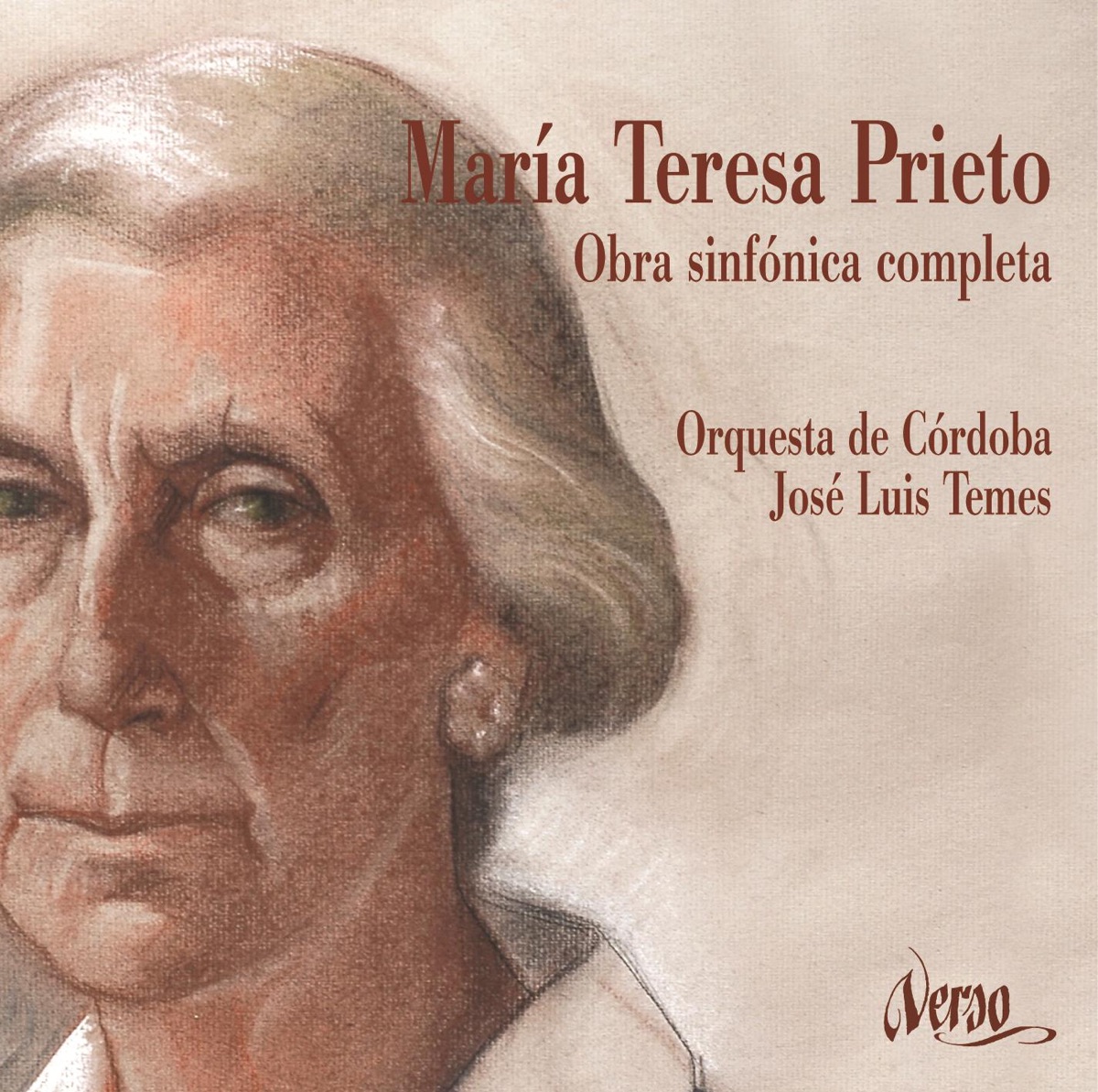 María Teresa Prieto: Obra sinfónica completa by Carlos Prieto album cover