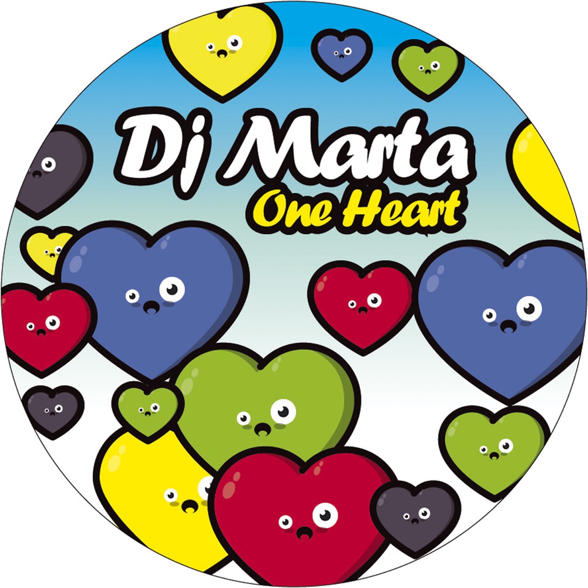 One Heart - Single by DJ Marta album cover