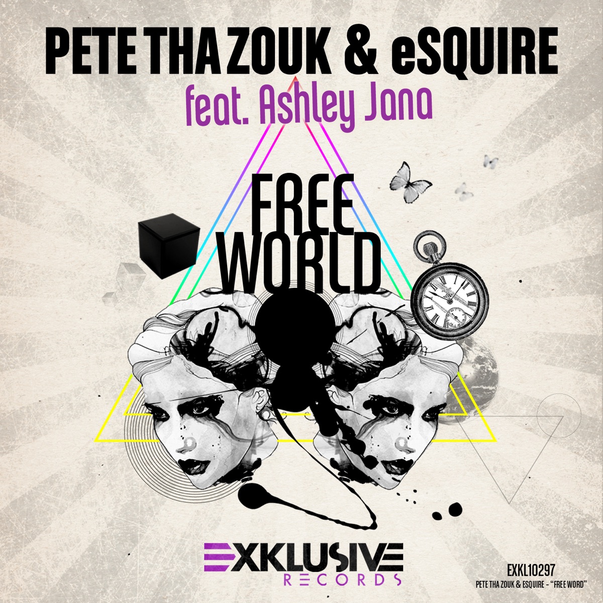 Free World (feat. Ashley Jana) - EP by Pete tha Zouk & Esquire album cover