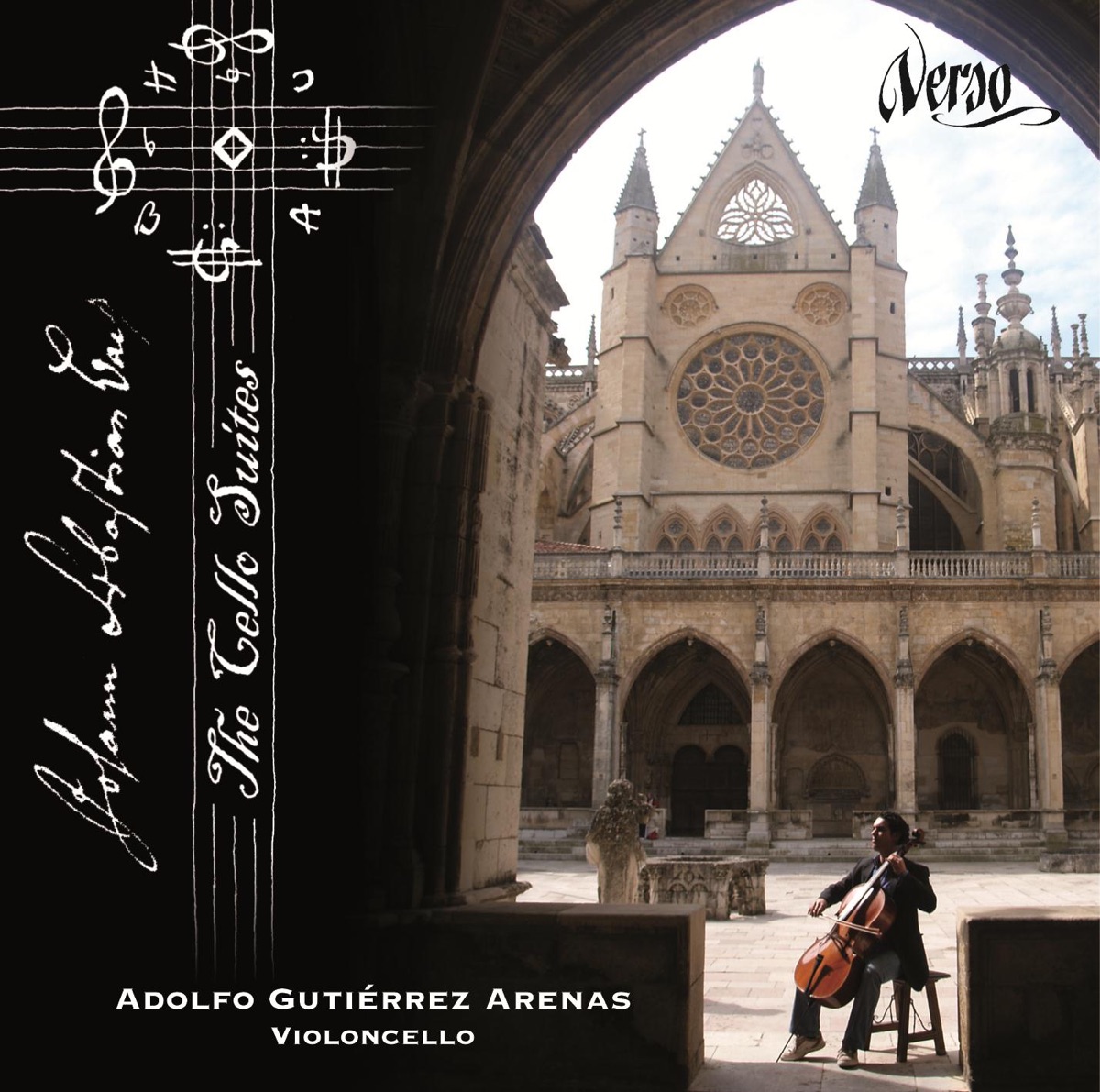 Bach: The Cello Suites by Adolfo Gutiérrez Arenas album cover