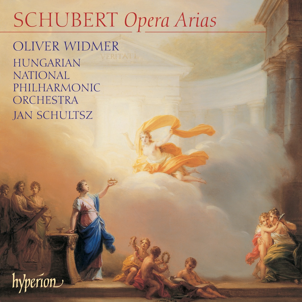 Schubert: Opera Arias by Oliver Widmer, Hungarian National Philharmonic & Jan Schultsz album cover