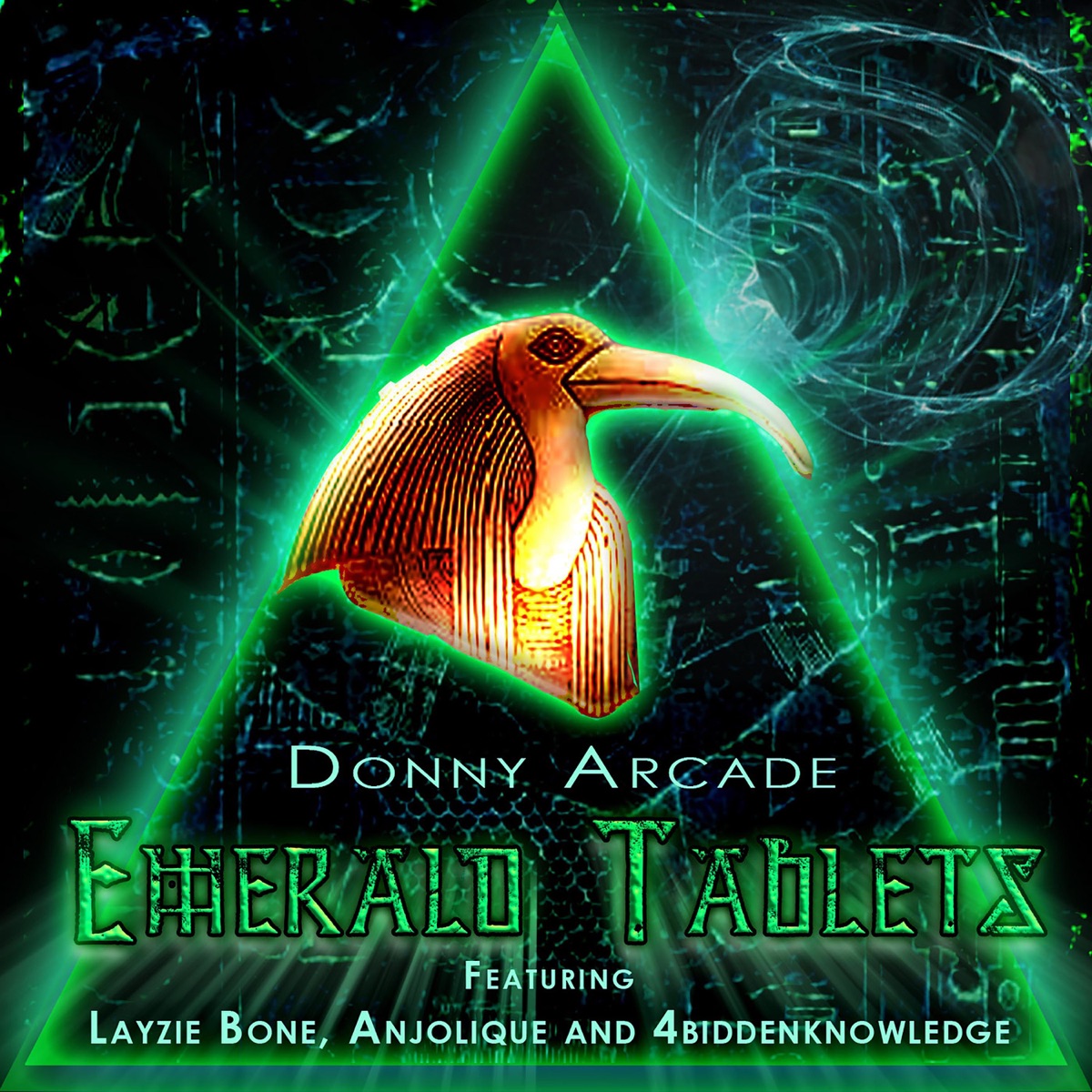 Emerald Tablets (feat. Layzie Bone, Anjolique & 4biddenknowledge) - Single by DONNY ARCADE album cover