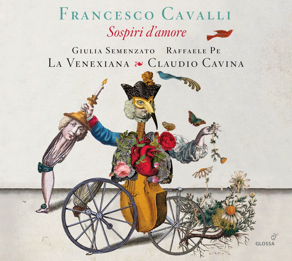Cavalli: Sospiri d'amore by Giulia Semenzato, Raffaele Pe, La Venexiana & Claudio Cavina album cover
